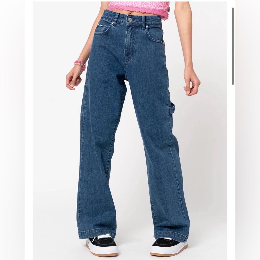 Minga London Indigo Carpenter Jeans Pant, Size 30